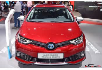 المواصفات والتفاصيل التقنية الكاملة 2015 Toyota Auris II Touring Sports (facelift 2015) 1.8 (136 Hp) Hybrid e-CVT