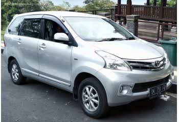 المواصفات والتفاصيل التقنية الكاملة 2011 Toyota Avanza II 1.3 (92 Hp)