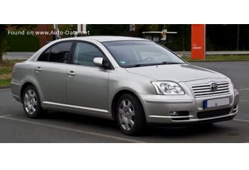 المواصفات والتفاصيل التقنية الكاملة 2005 Toyota Avensis II 2.2 D-4D (148 Hp)