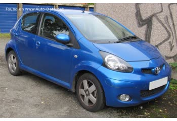 2009 Toyota Aygo (facelift 2009) 1.0 VVT-i (68 Hp) Automatic thumb image