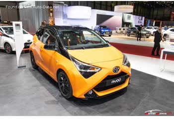 2018 Toyota Aygo II (facelift 2018) 1.0 VVT-i (72 Hp) Automatic thumb image