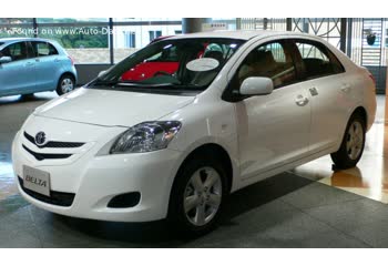 المواصفات والتفاصيل التقنية الكاملة 2005 Toyota Belta 1.5 (106 Hp)