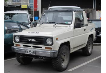 1985 Toyota Blizzard Soft Top 2.45 TD 4WD (85 Hp) thumb image