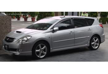 Full specifications and technical details 2002 Toyota Caldina (T24) 1.8i (132 Hp)