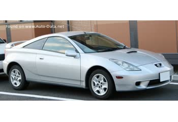 Full specifications and technical details 1999 Toyota Celica (T23) 1.8 VT-i 16V (143 Hp) Automatic