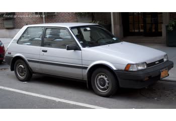 المواصفات والتفاصيل التقنية الكاملة 1985 Toyota Corolla FX Compact V (E80) 1.8 D (64 Hp)