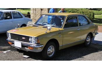 Full specifications and technical details 1970 Toyota Corolla II 2-door sedan (E20) 1200 (73 Hp)