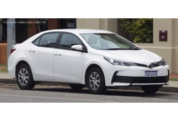 المواصفات والتفاصيل التقنية الكاملة 2016 Toyota Corolla XI (E170, facelift 2016) 1.6 Valvematic (132 Hp)