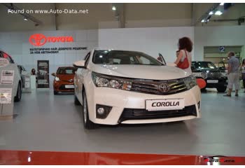 المواصفات والتفاصيل التقنية الكاملة 2012 Toyota Corolla XI (E170) 1.6 Valvematic (132 Hp) CVT