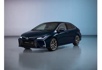 المواصفات والتفاصيل التقنية الكاملة 2023 Toyota Corolla XII (E210, facelift 2022) 1.5 TNGA (123 Hp) CVT