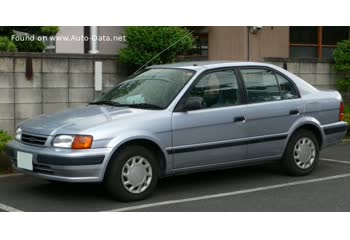 Full specifications and technical details 1994 Toyota Corsa (L50) 1.5 d (67 Hp)