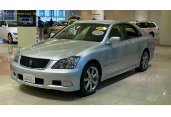 Full specifications and technical details 2005 Toyota Crown XII Athlete (S180, facelift 2005) 2.5 V6 24V (215 Hp) Automatic