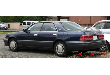 المواصفات والتفاصيل التقنية الكاملة 1998 Toyota Crown X Royal (S150, facelift 1997) 2.5 Four 24V (200 Hp) 4WD Automatic