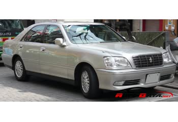 المواصفات والتفاصيل التقنية الكاملة 2001 Toyota Crown XI Royal (S170, facelift 2001) 2.0 24V (160 Hp) Automatic