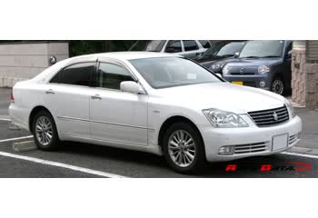 المواصفات والتفاصيل التقنية الكاملة 2003 Toyota Crown XII Royal (S180) 3.0 V6 24V (256 Hp) Automatic