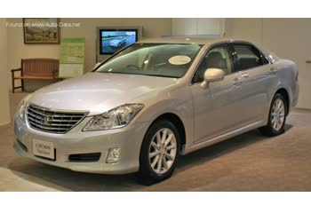 المواصفات والتفاصيل التقنية الكاملة 2008 Toyota Crown XIII Royal (S200) 2.5 i-Four V6 24V (215 Hp) 4WD Automatic