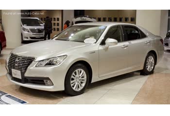 المواصفات والتفاصيل التقنية الكاملة 2012 Toyota Crown XIV Royal (S210) 2.5 V6 24V (203 Hp) Automatic