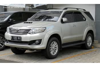 2011 Toyota Fortuner I (facelift 2011) 2.5 D-4D (144 Hp) thumb image