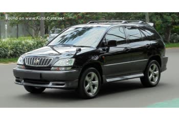 المواصفات والتفاصيل التقنية الكاملة 2000 Toyota Harrier I (XU10, facelift 2000) 2.2i 16V (140 Hp) Automatic