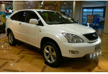 المواصفات والتفاصيل التقنية الكاملة 2003 Toyota Harrier II (XU30) 2.4 16V (160 Hp) Automatic