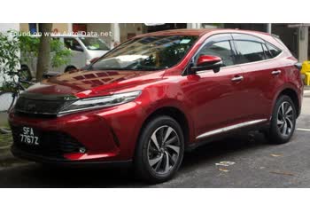 المواصفات والتفاصيل التقنية الكاملة 2017 Toyota Harrier III (XU60, facelift 2017) 2.0 T (231 Hp) 4WD ECT