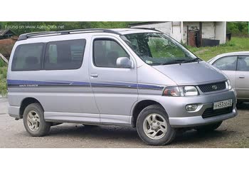 Full specifications and technical details 2000 Toyota Hiace Regius 2.7 i (145 Hp)