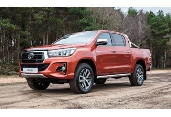 المواصفات والتفاصيل التقنية الكاملة 2017 Toyota Hilux Double Cab VIII (facelift 2017) 2.8d (177 Hp) 4x4 Automatic