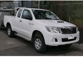 2011 Toyota Hilux Extra Cab VII (facelift 2011) 2.5 D-4D (144 Hp) 4WD thumb image