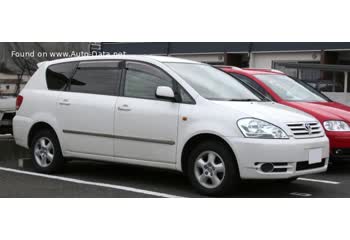 المواصفات والتفاصيل التقنية الكاملة 2001 Toyota Ipsum (CM2) 2.4 i 16V (160 Hp) 4WD