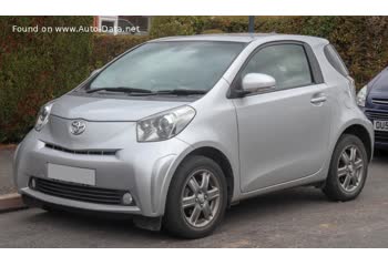 Full specifications and technical details 2008 Toyota iQ 1.0 VVT-i (68 Hp)