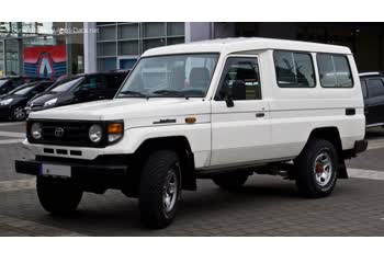 المواصفات والتفاصيل التقنية الكاملة 1999 Toyota Land Cruiser (J78) 4.2 D (131 Hp) 4WD