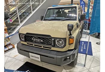 المواصفات والتفاصيل التقنية الكاملة 2023 Toyota Land Cruiser (70, Japan) 2.8L (204 Hp) 4WD ECT