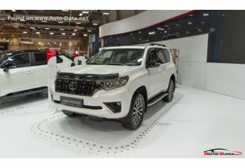 المواصفات والتفاصيل التقنية الكاملة 2020 Toyota Land Cruiser Prado (J150, facelift 2017) 5-door 2.8 D-4D (204 Hp) 4WD