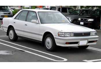 المواصفات والتفاصيل التقنية الكاملة 1988 Toyota Mark II (GX 81) 2.0 i 24V (135 Hp)