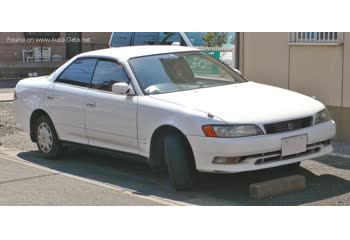 المواصفات والتفاصيل التقنية الكاملة 1992 Toyota Mark II (GX90) 2.0i 24V (135 Hp)