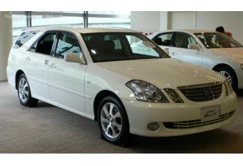 المواصفات والتفاصيل التقنية الكاملة 2002 Toyota Mark II Wagon Blit 2.5 i 24V (196 Hp)