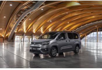 المواصفات والتفاصيل التقنية الكاملة 2020 Toyota Proace City Verso LWB 1.2 Turbo (110 Hp)