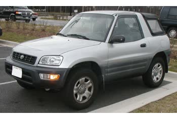 1997 Toyota RAV4 I Soft top (XA10) 2.0 16V (126 Hp) 4WD thumb image