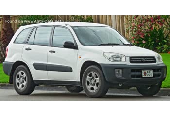 المواصفات والتفاصيل التقنية الكاملة 2000 Toyota RAV4 II (XA20) 5-door 2.0i 16V (150 Hp) 4WD Automatic