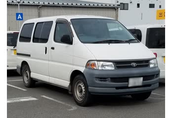 Full specifications and technical details 1999 Toyota Regius 3.0 D (140 Hp)