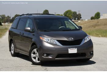 2010 Toyota Sienna III 2.7 (187 Hp) Automatic thumb image