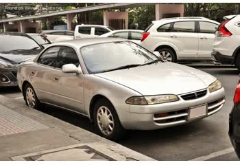 Full specifications and technical details 1992 Toyota Sprinter Marino 1.6i (165 Hp)