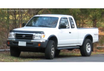 المواصفات والتفاصيل التقنية الكاملة 1995 Toyota Tacoma I xTracab 2.7 (182 Hp) 4WD