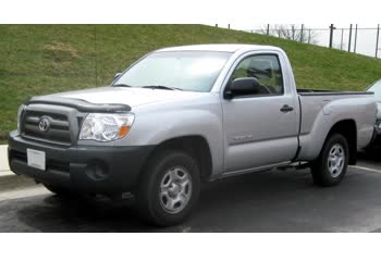 المواصفات والتفاصيل التقنية الكاملة 2004 Toyota Tacoma II Single Cab 2.7 (182 Hp) 4WD