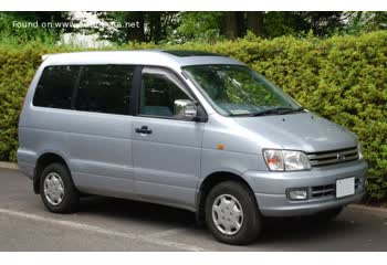 المواصفات والتفاصيل التقنية الكاملة 1996 Toyota Town Ace Noah 2.0 (130 Hp) Automatic