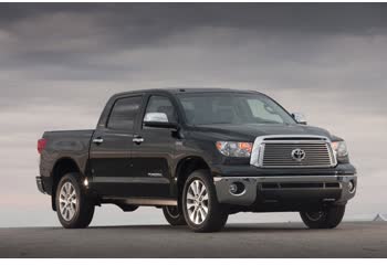 المواصفات والتفاصيل التقنية الكاملة 2010 Toyota Tundra II CrewMax (facelift 2010) 5.7 V8 32V (381 Hp) 4x4 Automatic