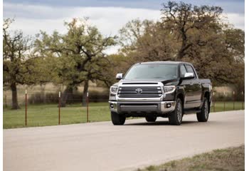 Full specifications and technical details 2017 Toyota Tundra II CrewMax (facelift 2017) 5.7 V8 (381 Hp) ECT-i