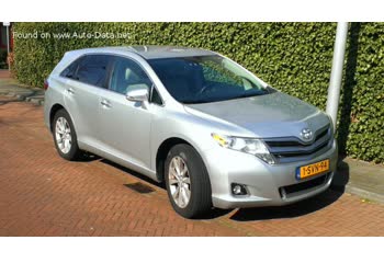 Full specifications and technical details 2012 Toyota Venza I (AV10, facelift 2012) 2.7i (181 Hp) ECT-i