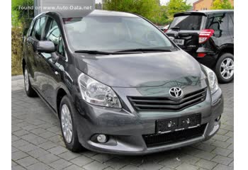 المواصفات والتفاصيل التقنية الكاملة 2009 Toyota Verso 1.8 Valvematic (147 Hp) Multidrive S