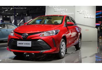 المواصفات والتفاصيل التقنية الكاملة 2016 Toyota Vios III (facelift 2016) 1.3 (98 Hp)